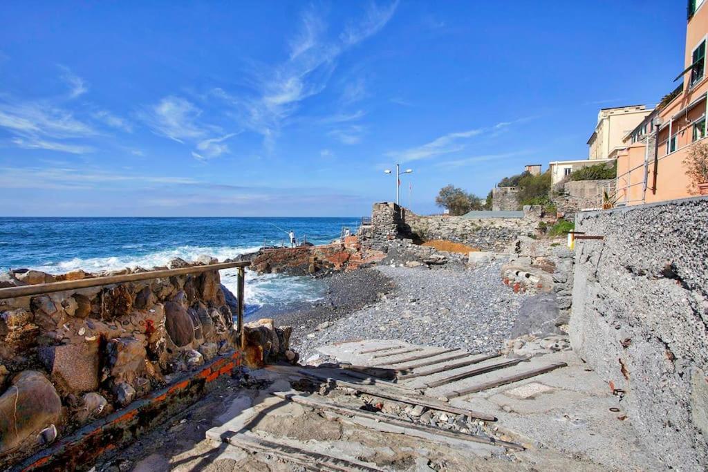 Dalla Spiaggetta A Quinto 热那亚 外观 照片